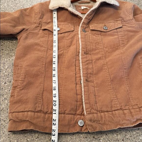 JOHN GALT Brandy Melville Corduroy Sherpa Trucker Jacket - Picture 9 of 9